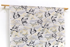 Japanese Fabric Year of the Horse - A - 50cm