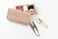 Japanese Hiro Small Sewing Box Kanazawa Asanoha