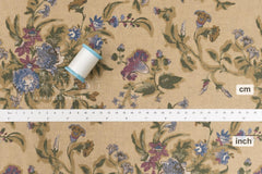 Japanese Fabric Estelle Linen Blend - charcoal - 50cm