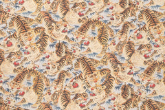 Japanese Fabric Tora Tora Tiger - 50cm