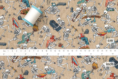 Japanese Fabric Skeleton Festival - 50cm