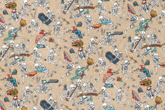 Japanese Fabric Skeleton Festival - 50cm