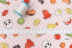 Japanese Fabric Obento - pink - 50cm