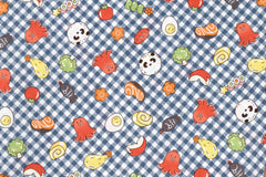 Japanese Fabric Obento - navy blue - 50cm