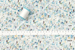 Japanese Fabric Cats Take Flight - C - 50cm