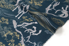 Japanese Fabric Year of the Horse - B - 50cm