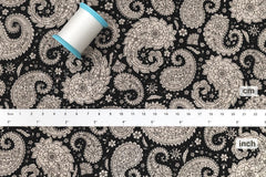 Japanese Fabric Modern Paisley - E - 50cm