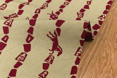 Shokunin Collection Hand-printed Chusen Japanese Tenugui Fabric - Year of the Horse 2026 - umakuiku 51