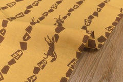 Shokunin Collection Hand-printed Chusen Japanese Tenugui Fabric - Year of the Horse 2026 - umakuiku 52