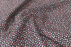 Japanese Fabric Petit Joli Dots - charcoal - 50cm