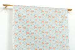 Japanese Fabric Peony Patch - 50cm