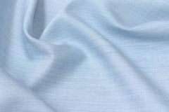 DEADSTOCK Japanese Fabric Rayon Silk Blend - chambray blue - 50cm