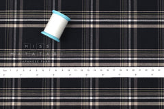 DEADSTOCK Japanese Fabric Plaid Check - 3 - 50cm