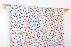 Japanese Fabric Kawaii Mt Fuji - A - 50cm
