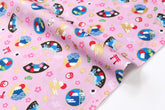 Japanese Fabric Kawaii Mt Fuji - B - 50cm