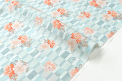 Japanese Fabric Peony Patch - 50cm