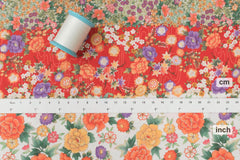 Japanese Fabric The Seasons Border - 50cm