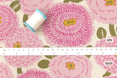 Japanese Fabric Misty Dahlia - A - 50cm