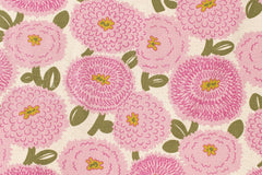 Japanese Fabric Misty Dahlia - A - 50cm
