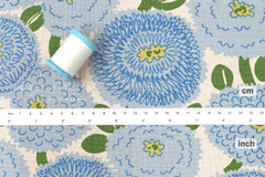Japanese Fabric Misty Dahlia - B - 50cm