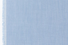 DEADSTOCK Japanese Fabric Rayon Silk Blend - chambray blue - 50cm