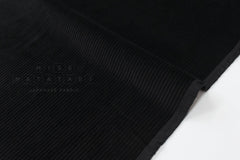 DEADSTOCK Japanese Fabric Corduroy 57642 - black - 50cm