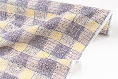 Japanese Fabric Cotton Ripple Plaid - C - 50cm