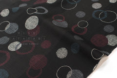Japanese Fabric Maru - A black - 50cm
