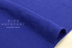 小林重厚ダブルガーゼ コバルトブルー