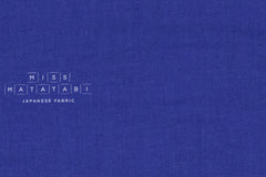 小林重厚ダブルガーゼ コバルトブルー