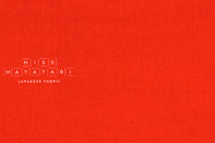 Kobayashi solid double gauze - red II