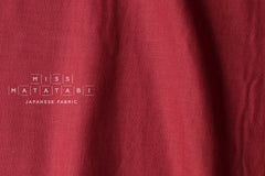 Kobayashi solid double gauze - red