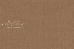 Kobayashi solid double gauze - mocha