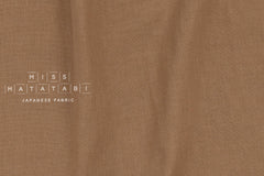 Kobayashi solid double gauze - mocha