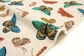 Cotton + Steel English Garden canvas - monarch natural - 50cm