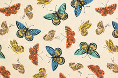 Cotton + Steel English Garden canvas - monarch natural - 50cm