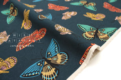 Cotton + Steel English Garden canvas - monarch navy - 50cm