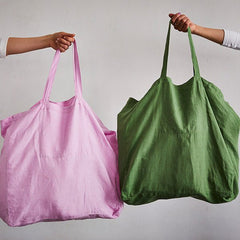 Nani Iro Kokka Naomi Ito Linen Colors Japanese Fabric - Amish blue - 50cm