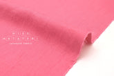 Japanese Fabric 100% washed linen - pink - 50cm