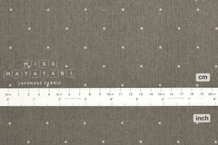 Japanese Fabric Cotton + Steel Basics Canvas - Square Up - shadow - 50cm