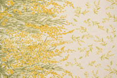 Japanese Fabric Mimosa Border - 50cm