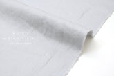 Japanese Fabric 100% washed linen - light grey - 50cm