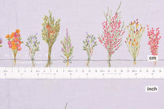 Japanese Fabric Dried Flowers - lavender - 50cm