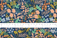 Cotton + Steel Meadow canvas - meadow blue - 50cm