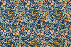 Cotton + Steel Meadow canvas - meadow blue - 50cm