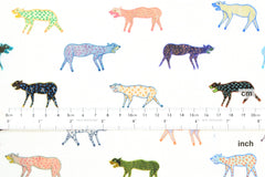 Japanese Fabric Creature - white - 50cm