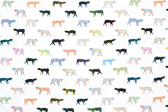 Japanese Fabric Creature - white - 50cm