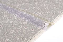Japanese Fabric Wild Meadow - grey - 50cm