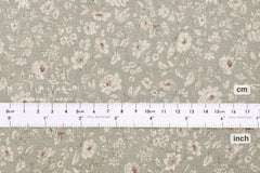Japanese Fabric Wild Meadow - grey - 50cm