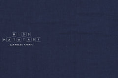 Japanese Fabric - Kobayashi solid double gauze - midnight blue - 50cm